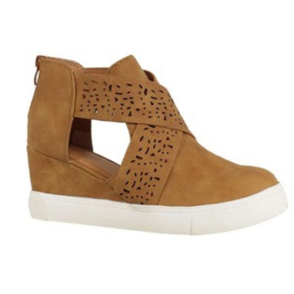 Perfect Fall Wedge Sneakers